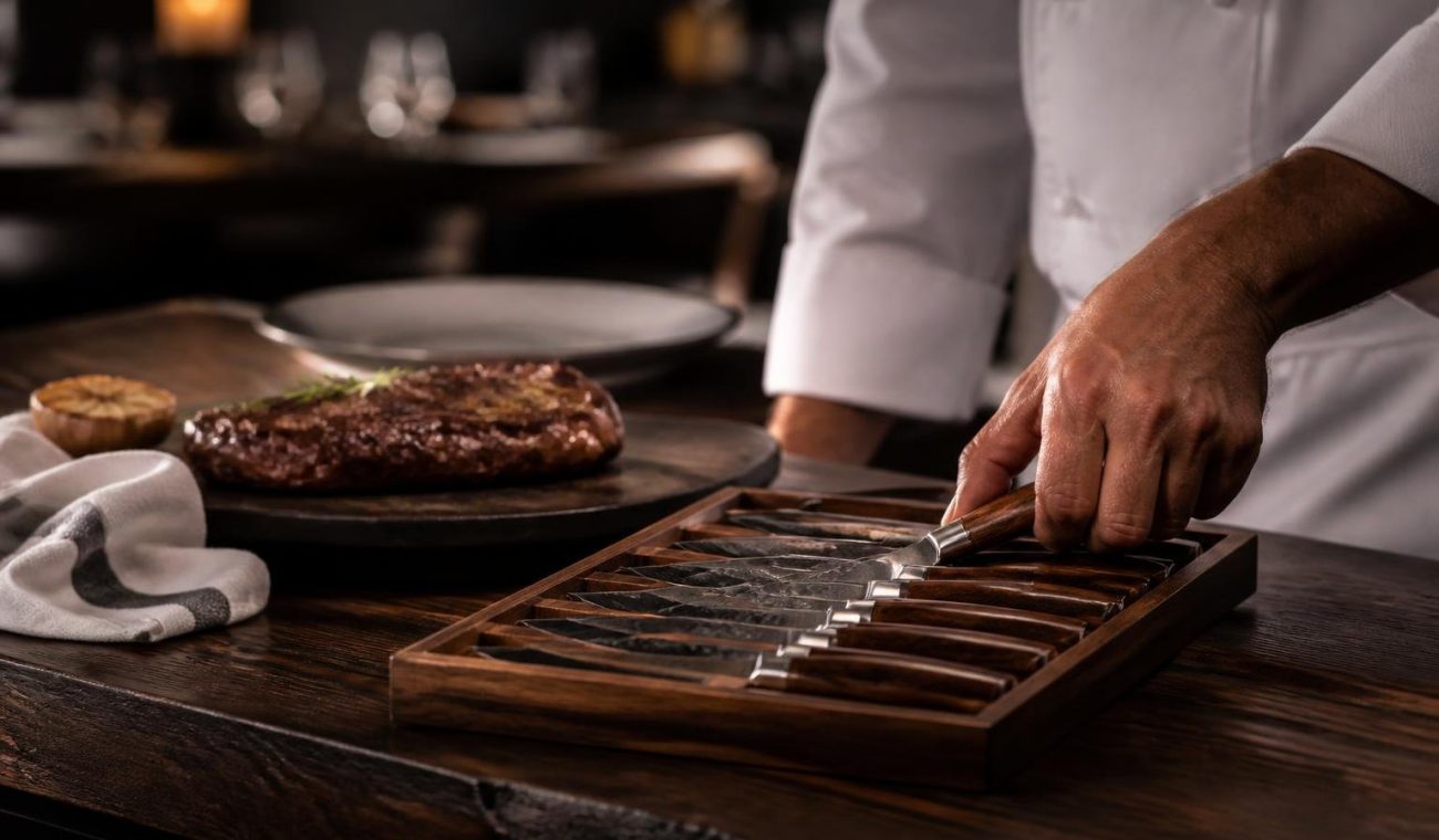 How the Right Steak Knife Set Elevates Your Dining Experience